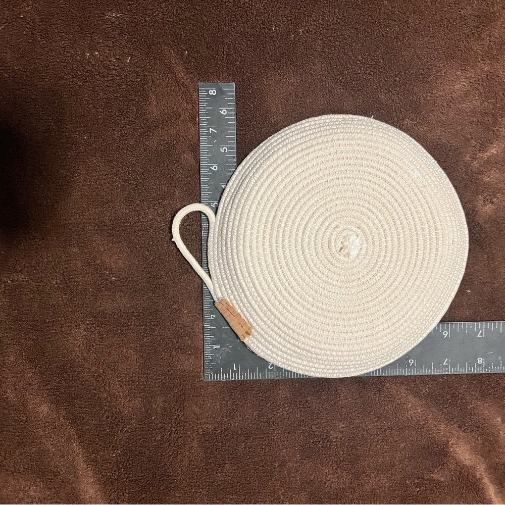 Rope Saucer, Key Holder Handmade